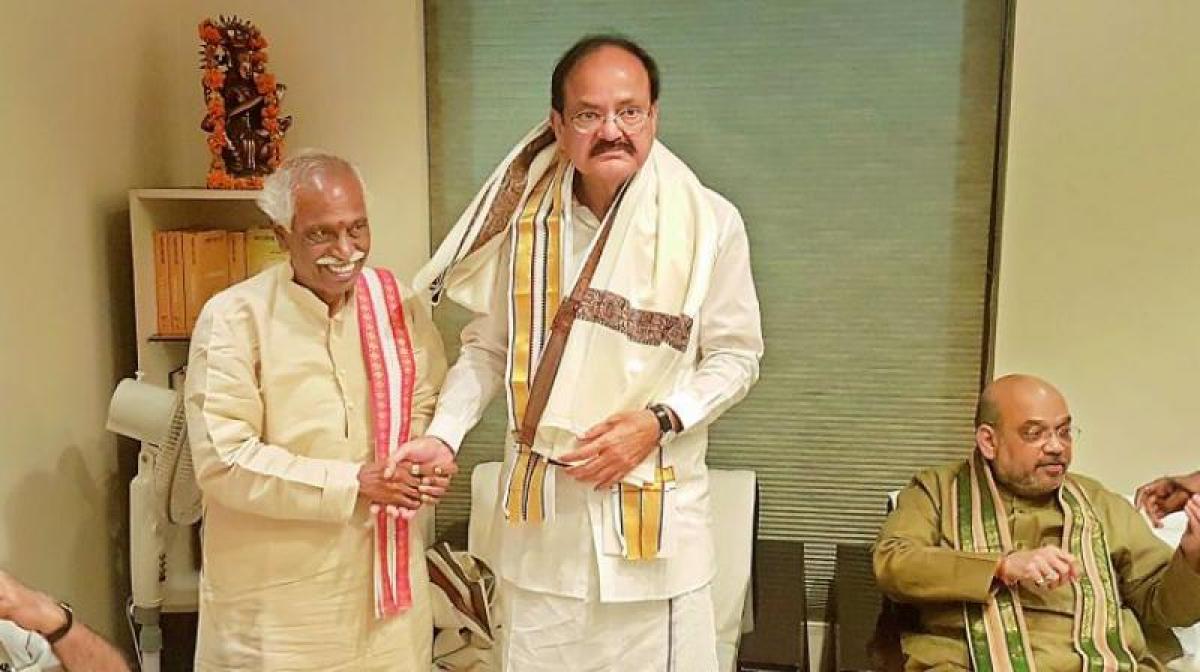 Venkaiah as VP nominee big moment for Telugus, historic decision: Bandaru